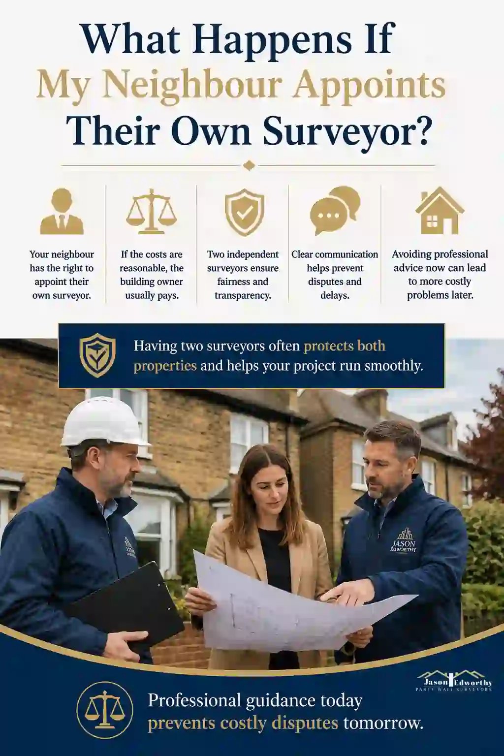 What Happens If My Neighbour Appoints Their Own Surveyor Shepshed?